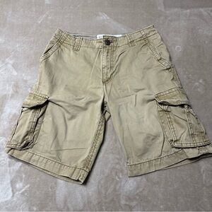 Aeropostale Cargo Khaki Shorts Size 30